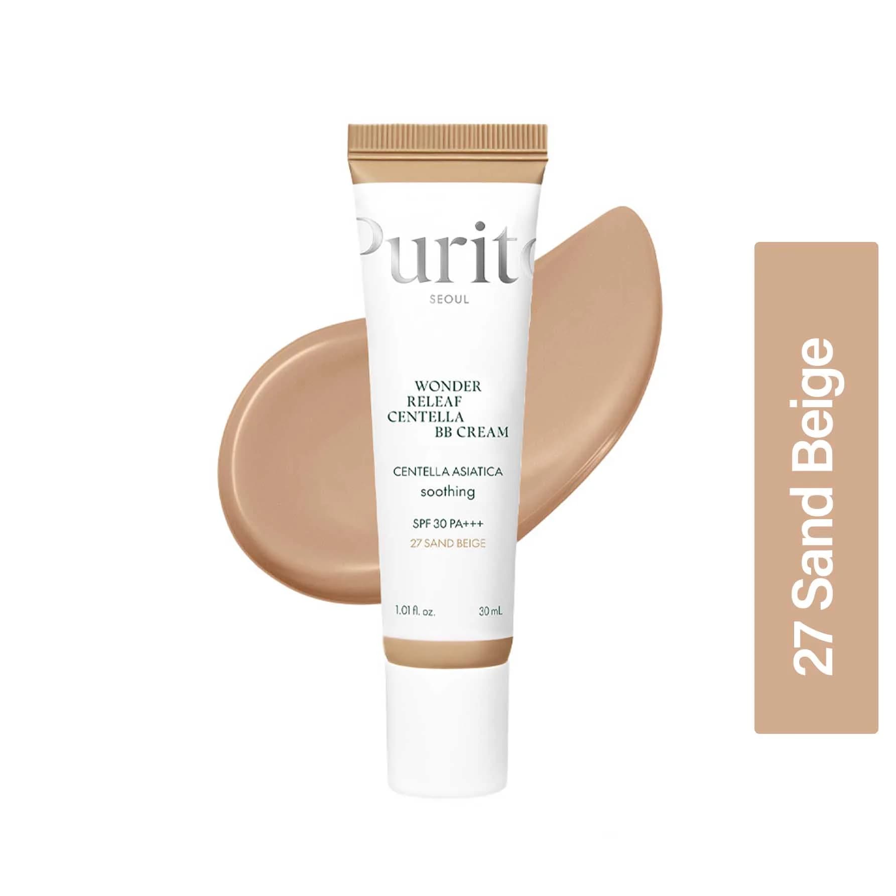 Purito Wonder Releaf Centella BB Cream SPF30 PA+++ (27 Sand Beige) 30ml