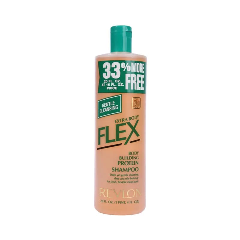 Revlon Flex Body Building Protein Shampoo-Extra Body 592ml
