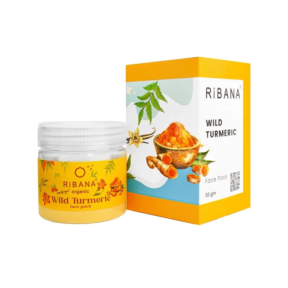 RiBANA Wild Turmeric Face Pack 50gm