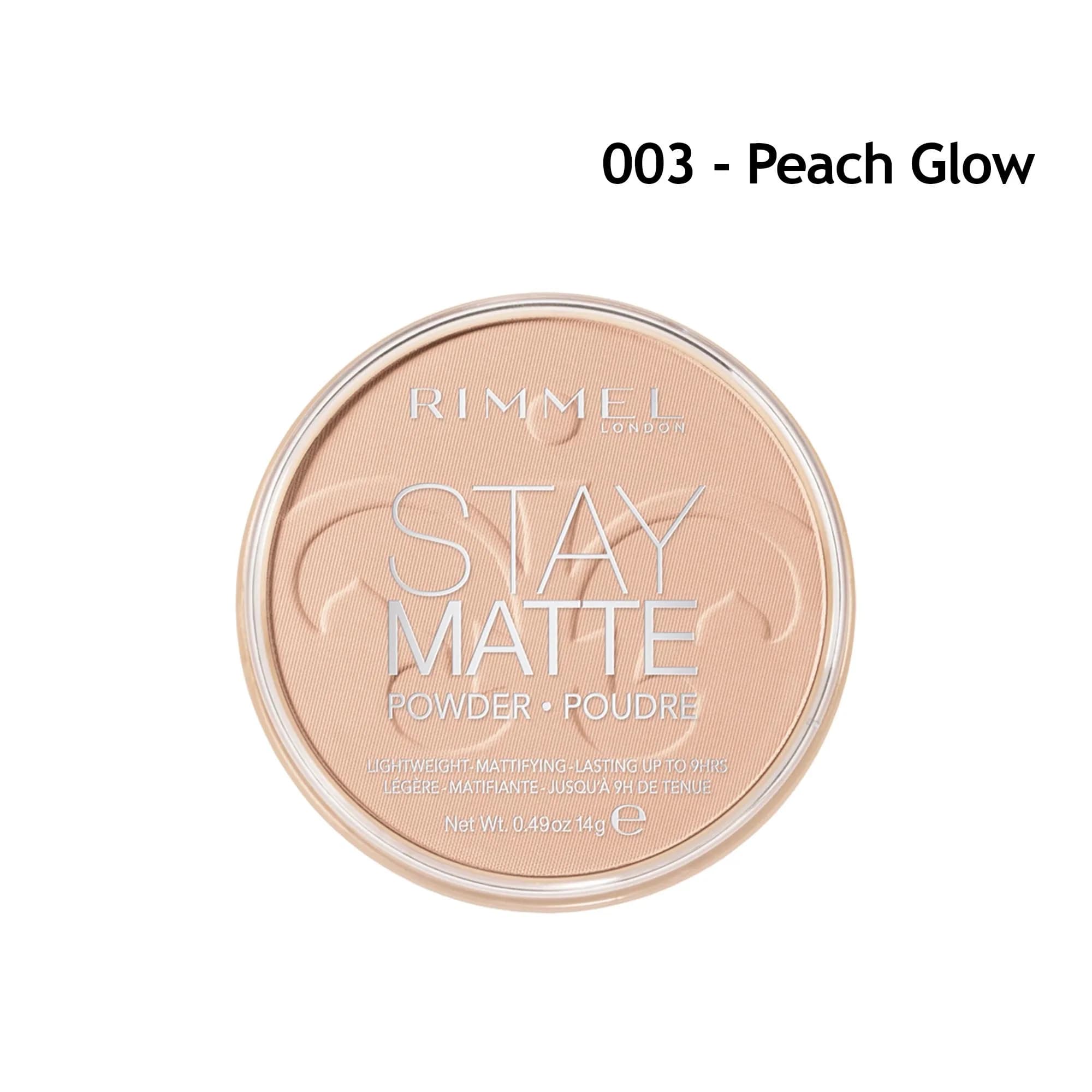 Rimmel Stay Matte Pressed Powder - 003 Peach Glow