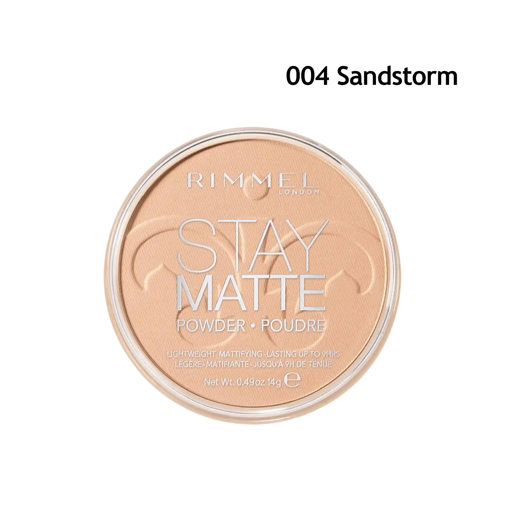 Rimmel Stay Matte Pressed Powder - 004 Sandstorm