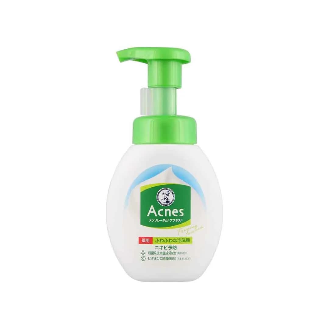Rohto Mentholatum Acnes Medicated Fluffy Foam Face Wash 160ml