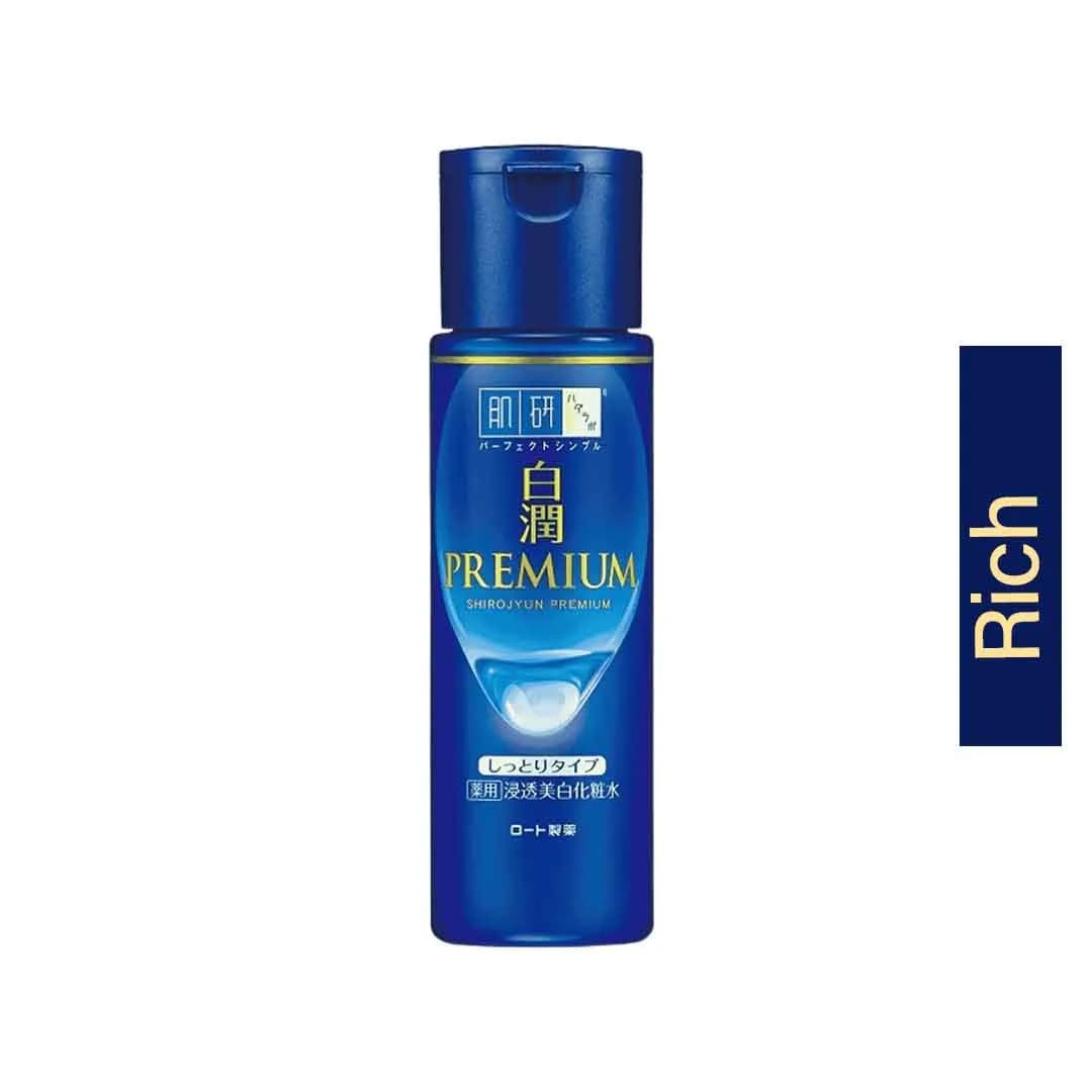 Rohto Mentholatum Hada Labo Shirojyun Premium Whitening Lotion- 170ml (Rich)