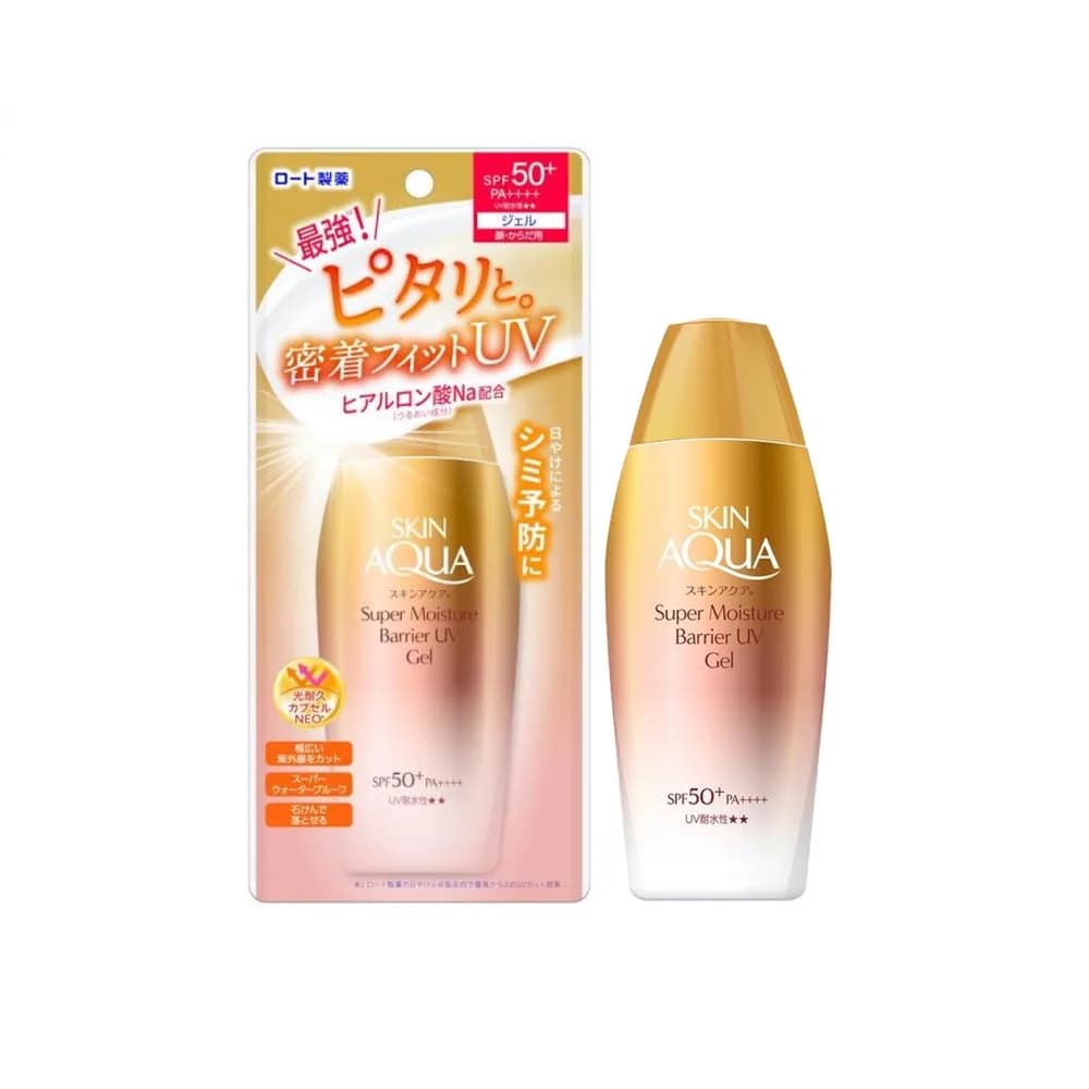 Rohto Mentholatum Skin Aqua Super Moisture Barrier UV Gel SPF 50+ PA++++ (110g)