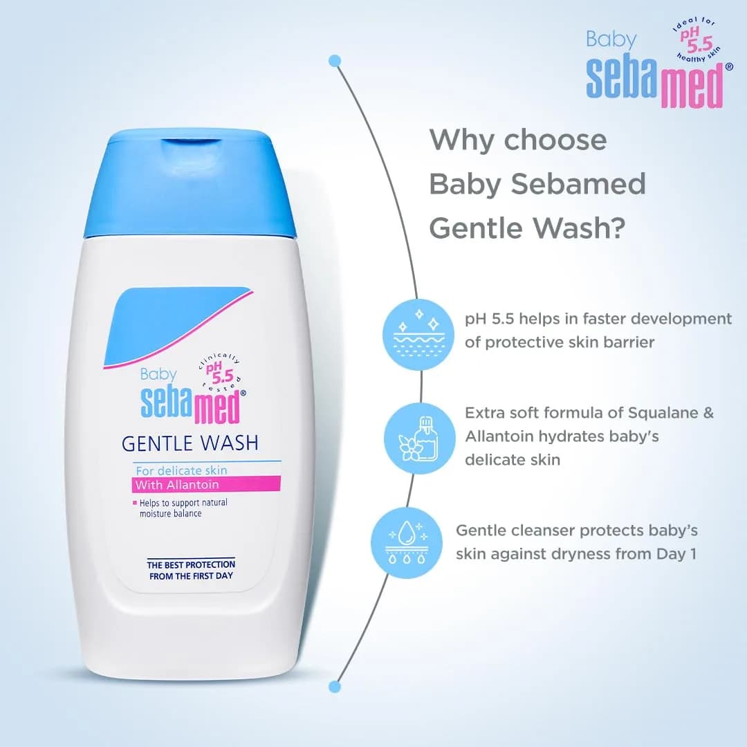 Sebamed Baby Gentle Wash 200ml
