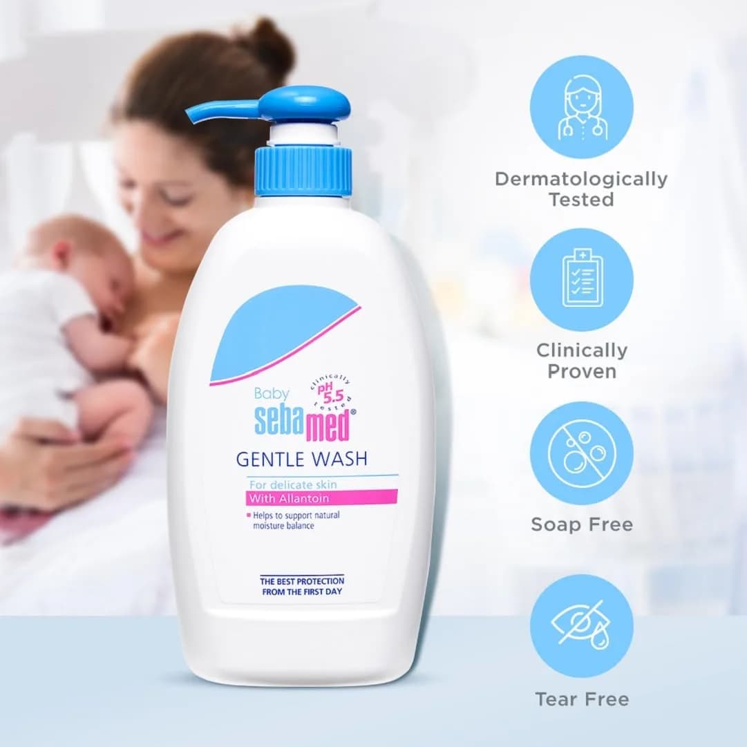 Sebamed Baby Gentle Wash With Pump 400ml