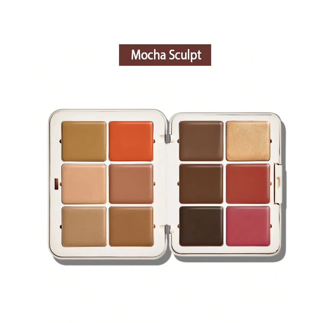 Sheglam All About That Face Multifunctional Face Palette Mocha Sculpt