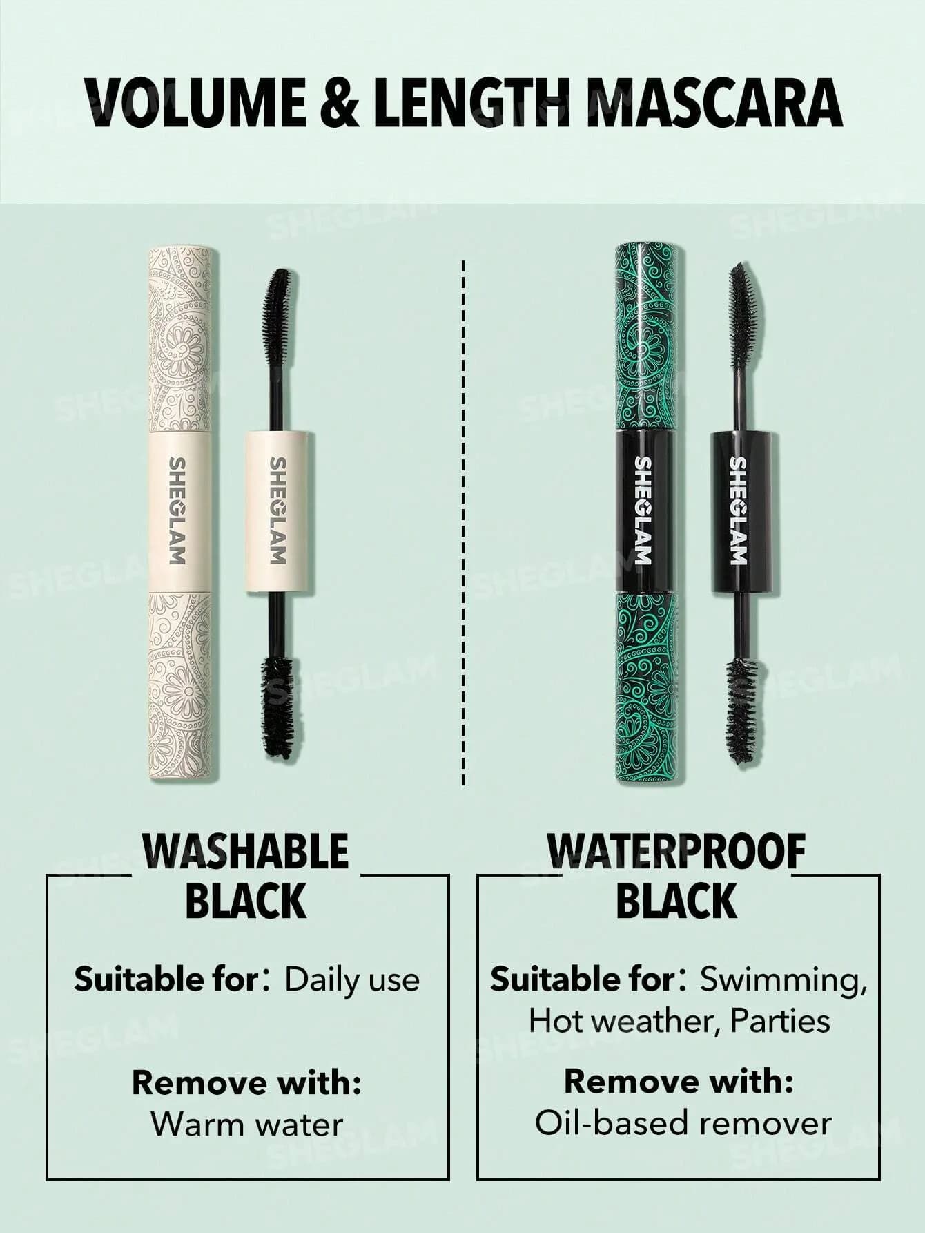 Sheglam All In One Volume & Length Mascara