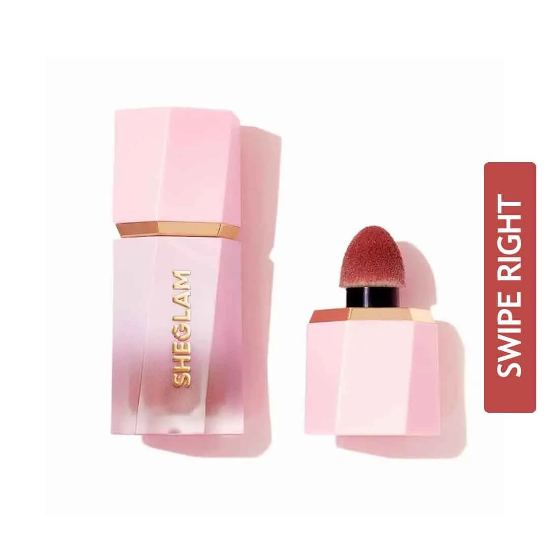 Sheglam Color Bloom Liquid Blush Matte Finish – Swipe Right (5.2ml)