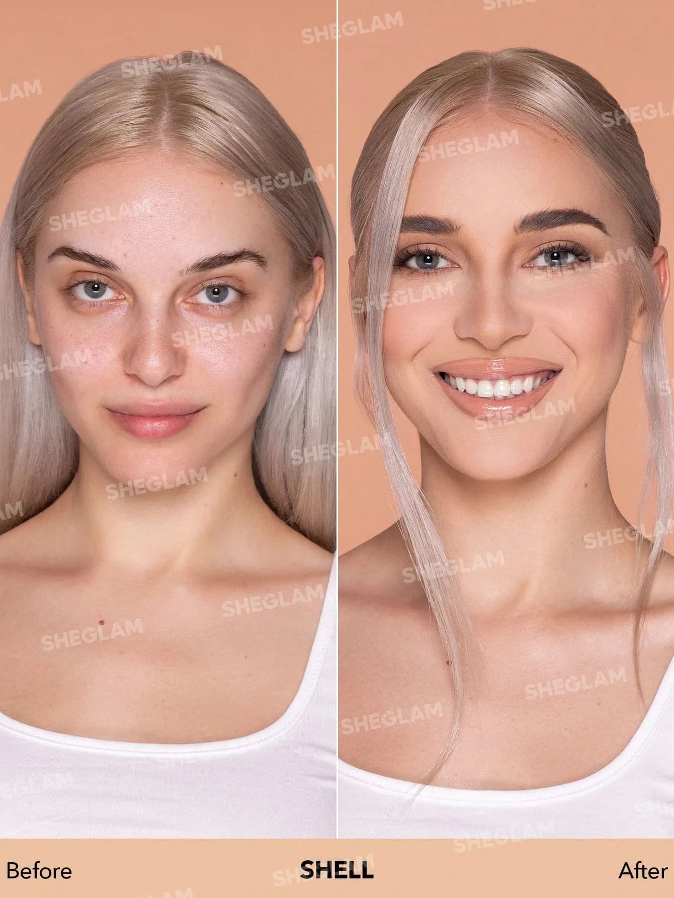 Sheglam Complexion Pro Long Lasting Breathable Matte Foundation – shell (30ml)