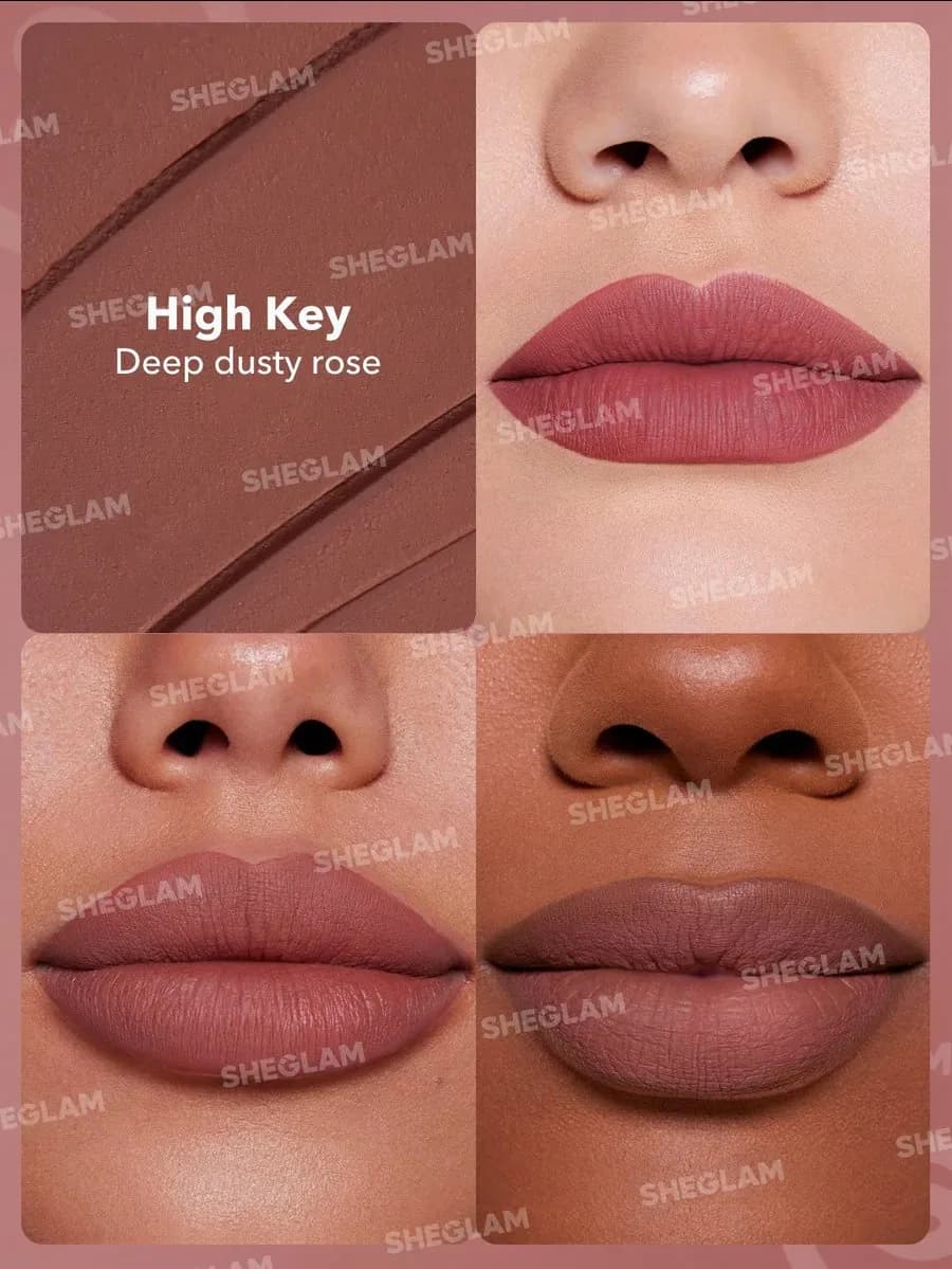 Sheglam Dynamatte Boom Long-lasting Matte Lipstick – High Key (2.7g)