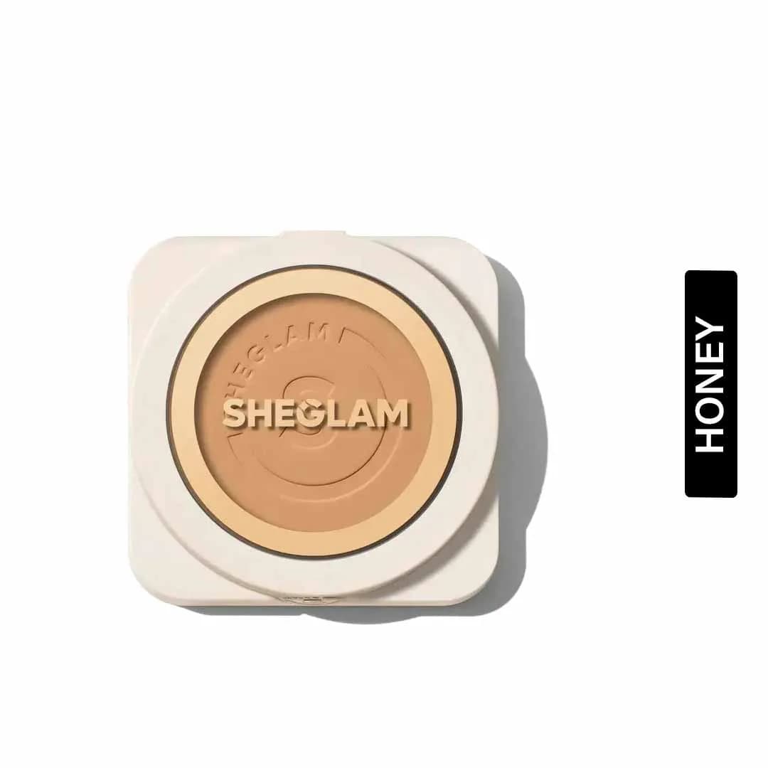 Sheglam Skin-Focus High Coverage Powder Foundation -Honey