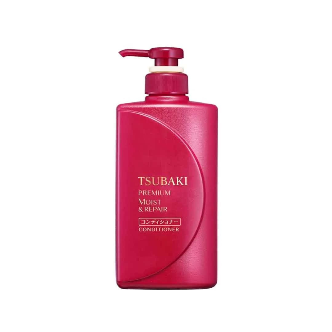 shiseido tsubaki premium moist & repair conditioner - 490ml