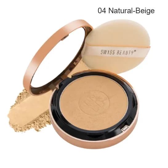 Silky and Smooth Powder with SPF-15 - 04  Natural-Beige