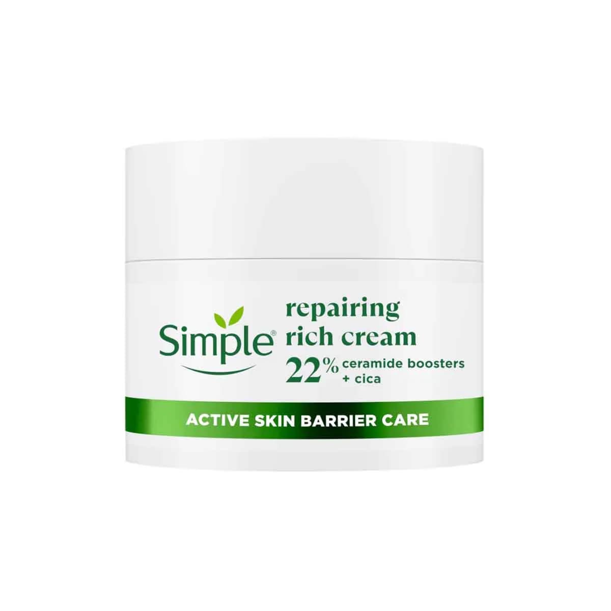 Simple Repairing Rich Face Cream Moisturiser 50ml