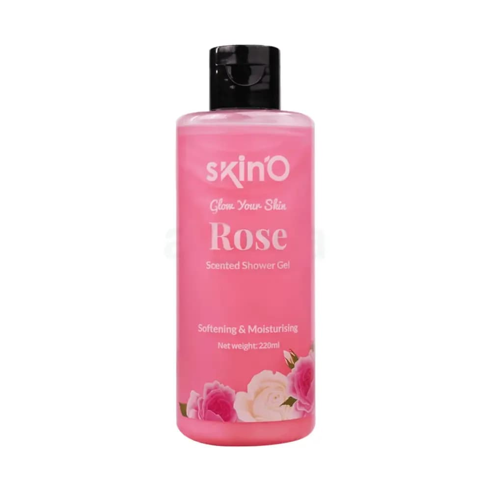 skinO Rose Scented Shower Gel 220ml