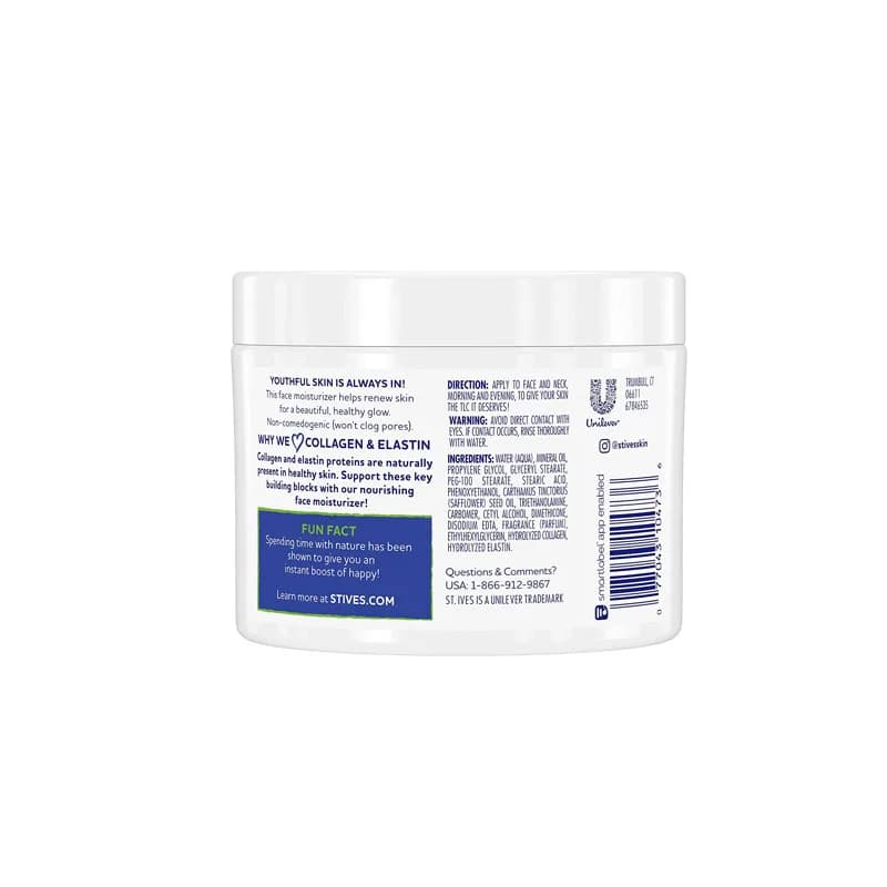 St. Ives Renewing Collagen Elastin Facial Moisturizer (283gm)