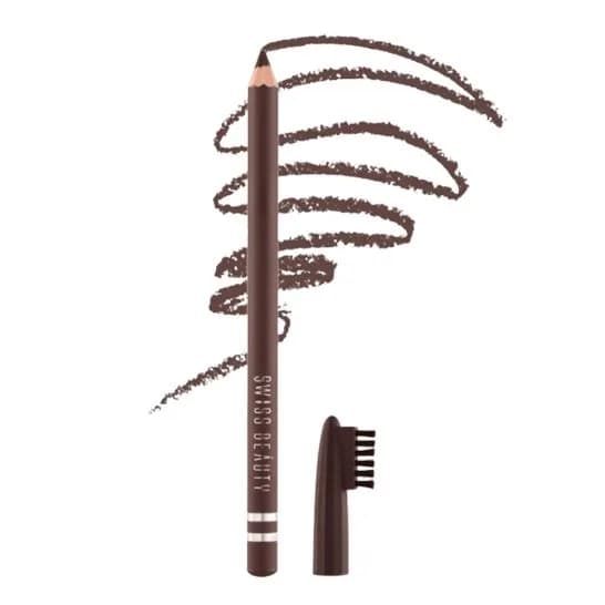Swiss Beauty Eyebrow pencil Dark Brown Shade -102 DARK BROWN