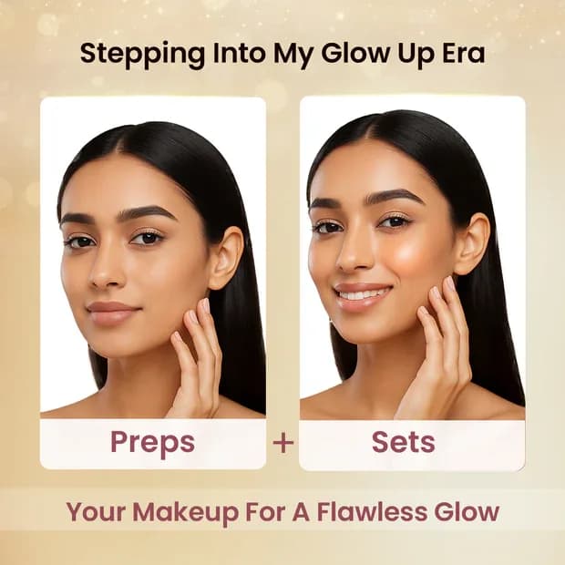 Swiss Beauty Glow Up Makeup Fixer Preps + Sets Dewy Radiance 100ml