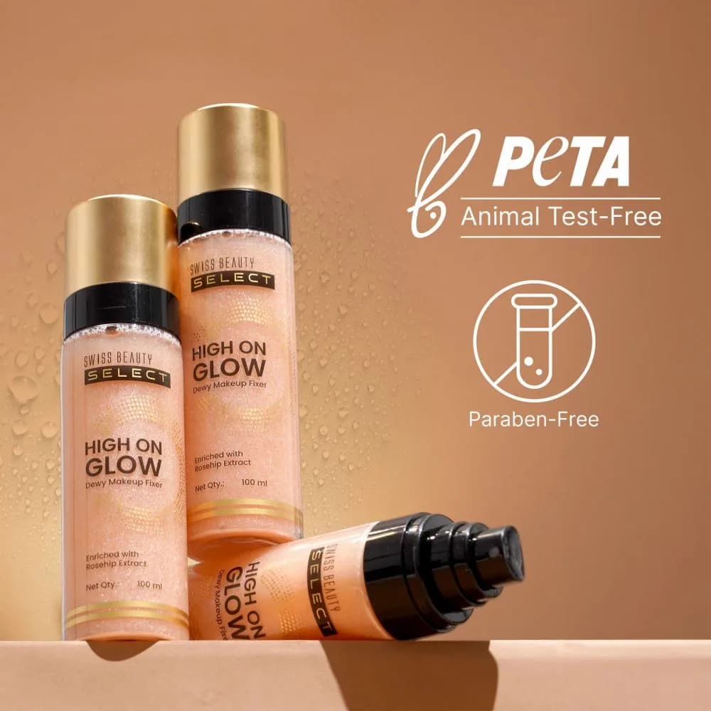 Swiss Beauty High Glow Dewy Makeup Fixer 100ml