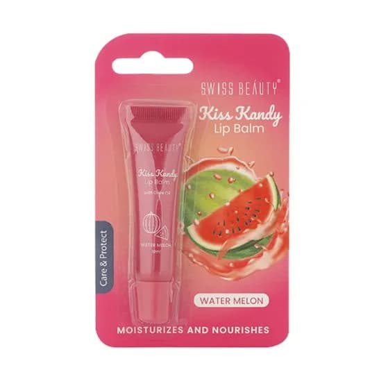 Swiss Beauty Kiss Kandy Lip Balm Water Melon – 10ml