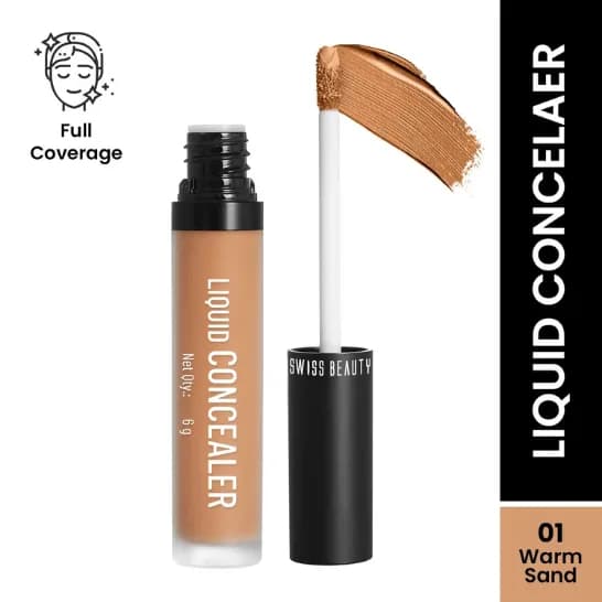 Swiss Beauty Liquid Concealer (01 WARM SAND)