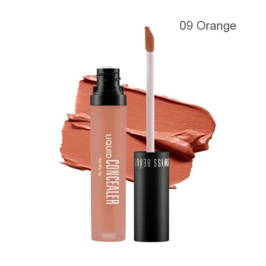 Swiss Beauty Liquid Concealer (09 ORANGE)