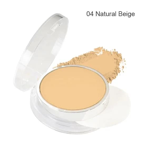 Swiss Beauty Prime & Fine Matte Pressed Powder 8g - 04  Natural-Beige