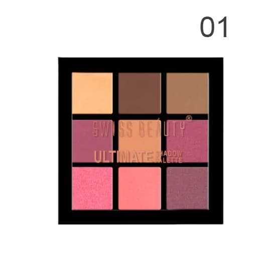 Swiss Beauty Ultimate Eyeshadow Palette 01