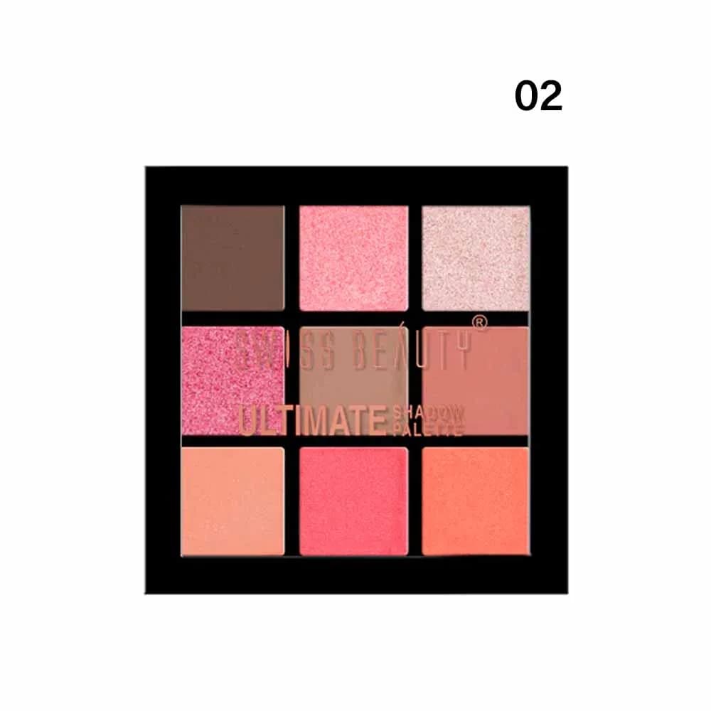 Swiss Beauty Ultimate Eyeshadow Palette 02