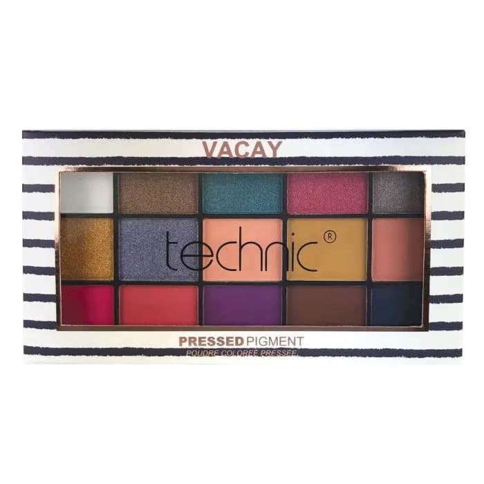 Technic Pressed Pigment Eyeshadow Palette – Vacay 22.5g