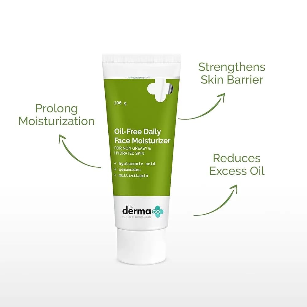 The Derma Co Oil-Free Daily Face Moisturizer (100g)