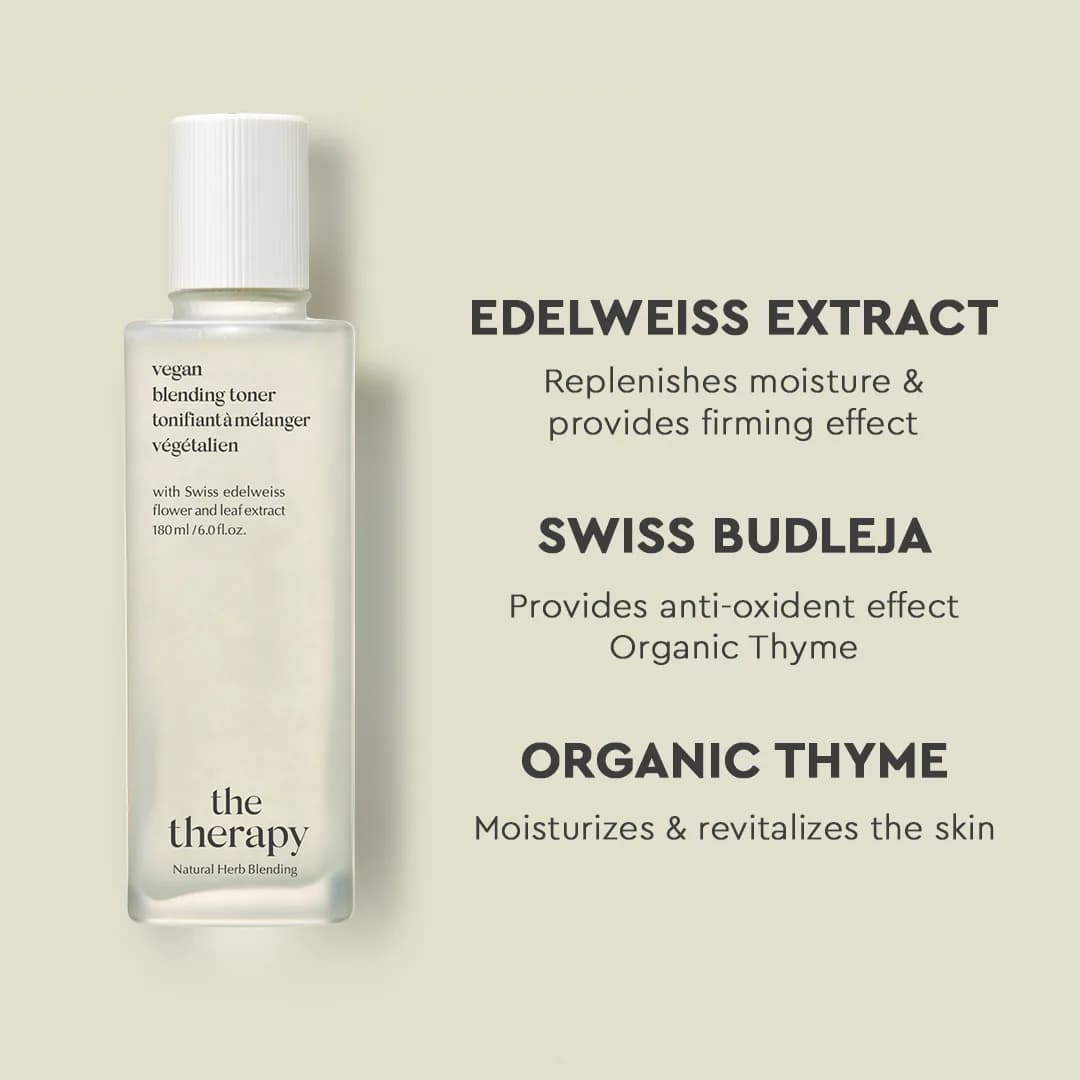 The Face Shop The Therapy Vegan Blending Toner 100ml
