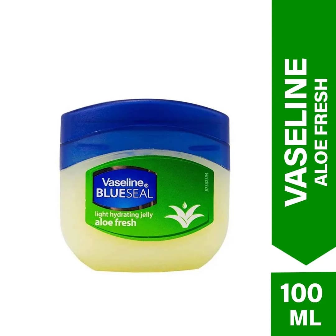 Vaseline Blue Seal Aloe Fresh Petroleum Jelly 100ml
