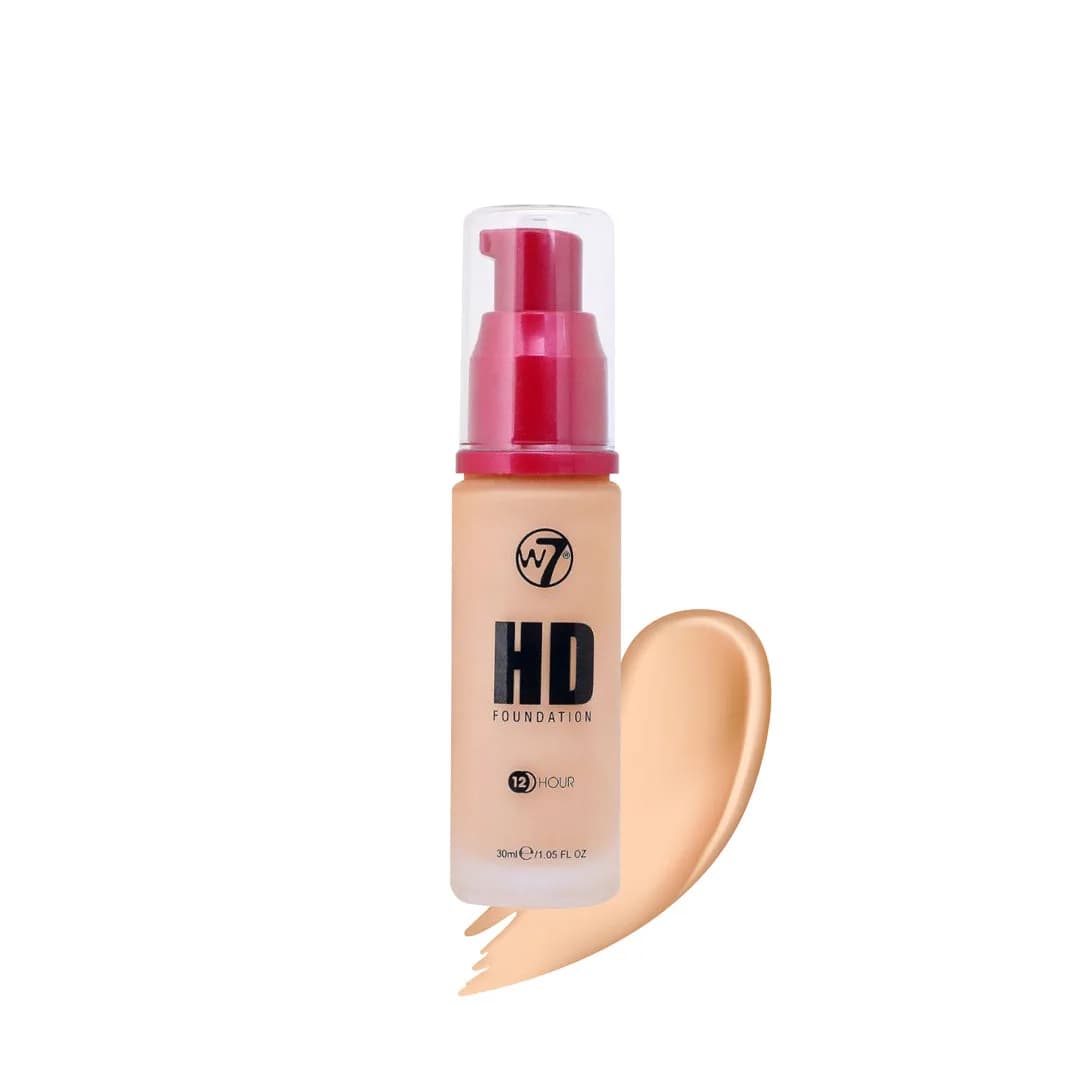 W7 12 Hour Hd Foundation Golden New Ultra 30ml