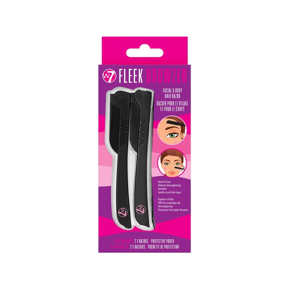 W7 Fleek Browzer Facial Body Hair Razor