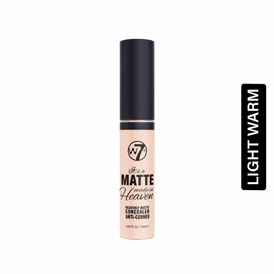 W7 It’s a Matte Made in Heaven Concealer- Light Warm 14ml