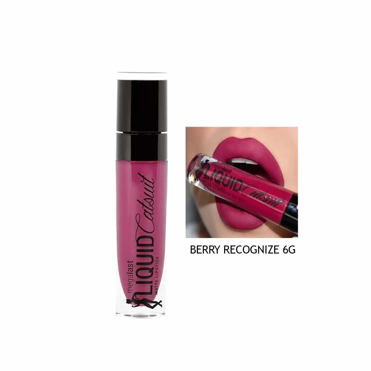 Wet N Wild Megalast Liquid Catsuit Matte Lipstick , Berry Recognize 6g