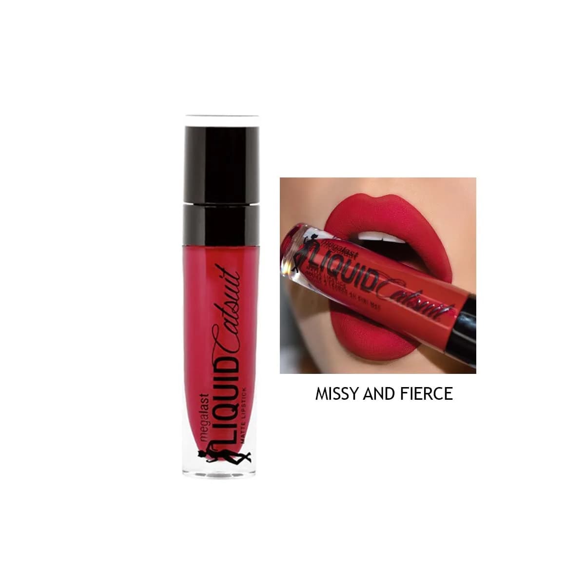 Wet N Wild Megalast Liquid Catsuit Matte Lipstick-Missy And Fierce 6g