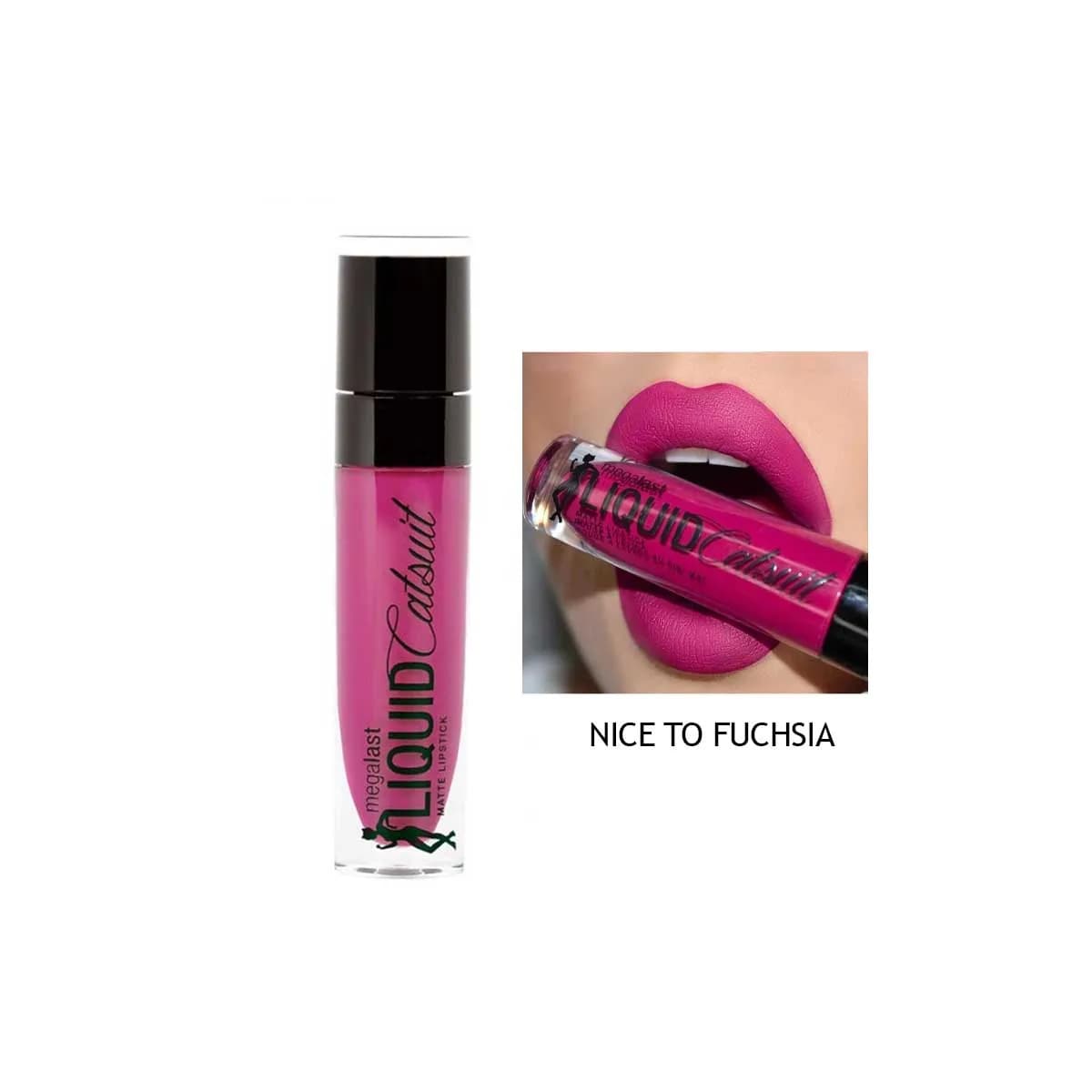wet n wild MegaLast Liquid Catsuit Matte Lipstick – Nice To Fuchsia 6g
