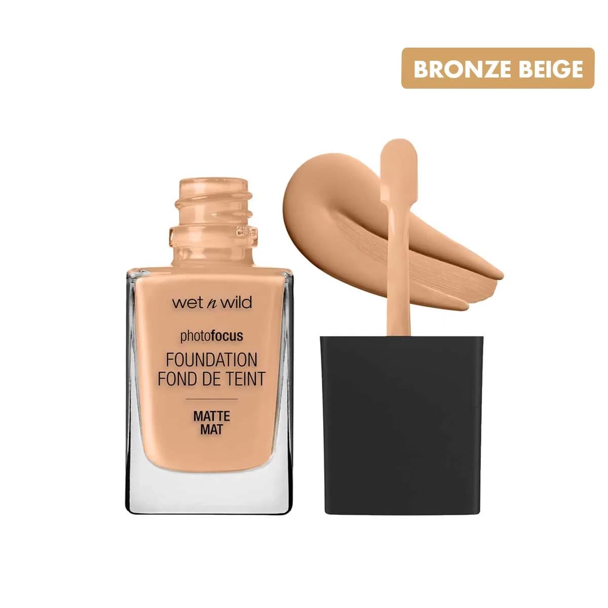 wet n wild photo focus matte foundation - Bronze Beige (30ml)