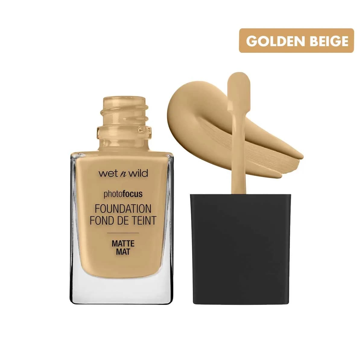 wet n wild photo focus matte foundation - Golden Beige (30ml)