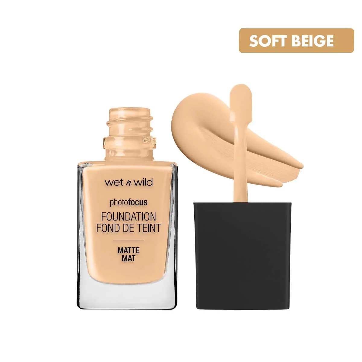 Wet n Wild Photo Focus Matte Foundation - Soft Beige 30ml