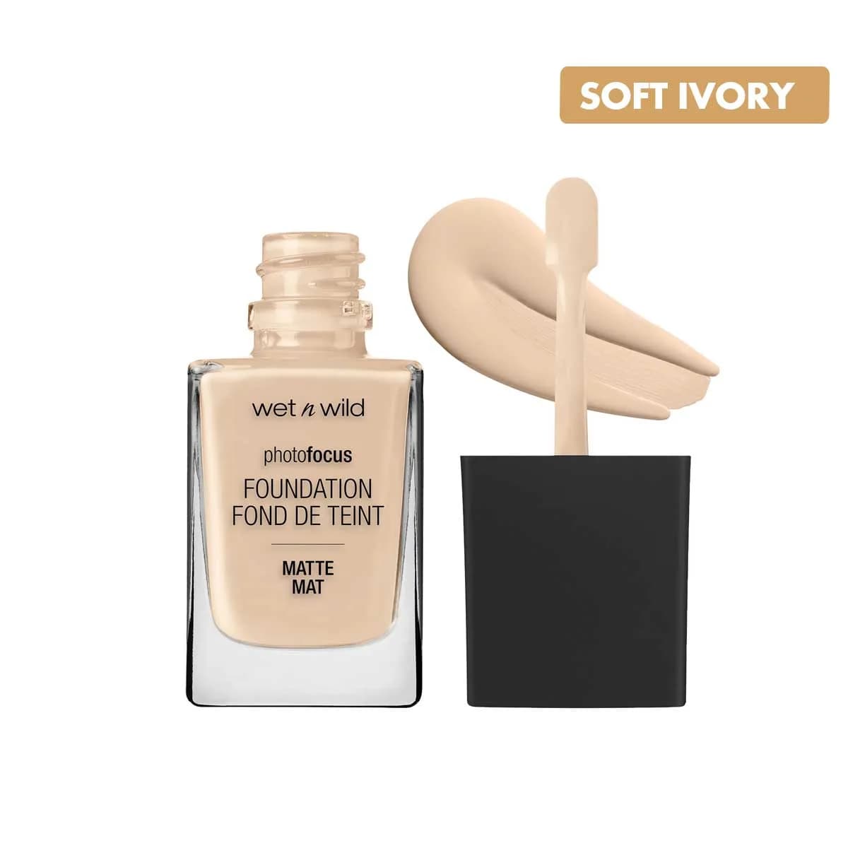Wet n Wild Photo Focus Matte Foundation - Soft Ivory 30ml