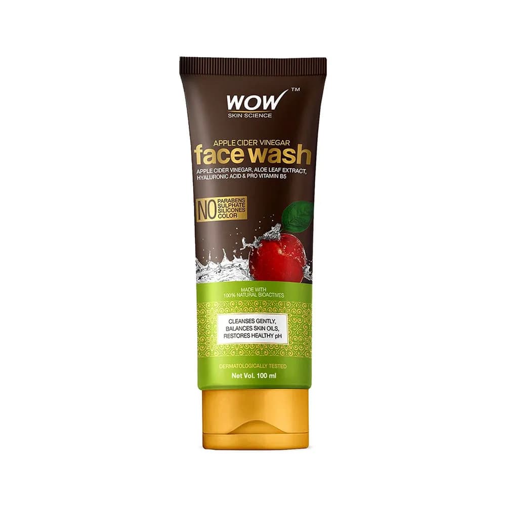 Wow Apple Cider Vinegar Face Wash (100ml)