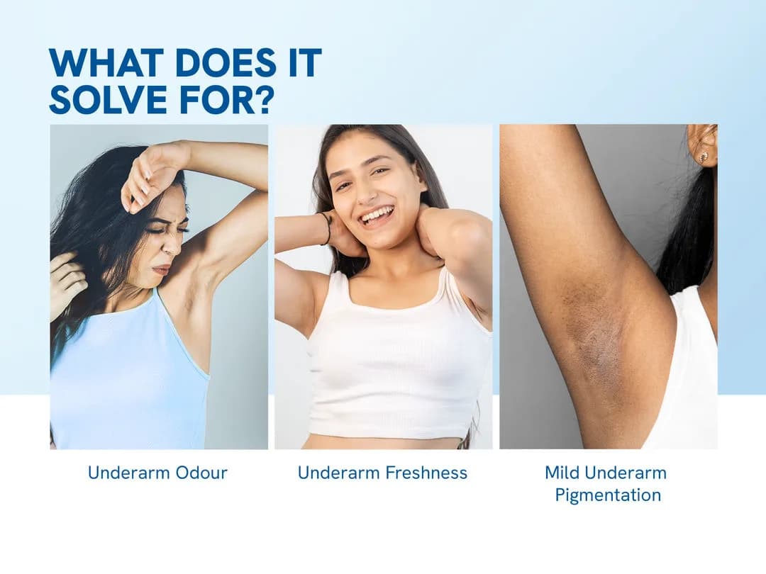 Be Bodywise 4% AHA BHA Underarm Roll On Aqua Fragrance - 50ml