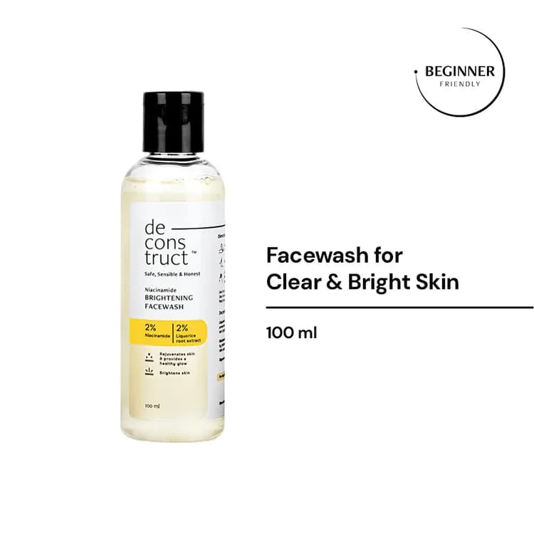 Deconstruct Niacinamide Brightening Face Wash 100ml