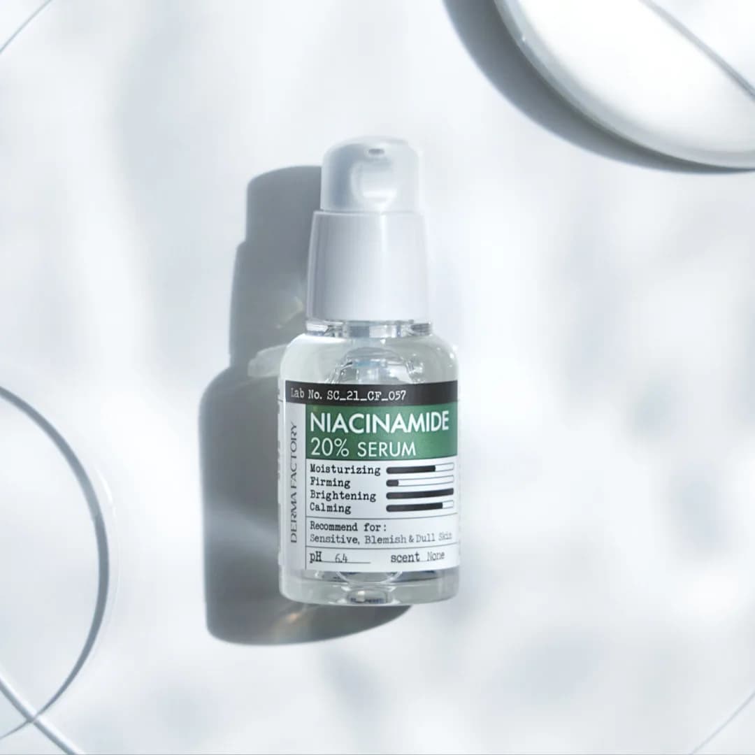 DERMA FACTORY Niacinamide 20% Serum -30ml
