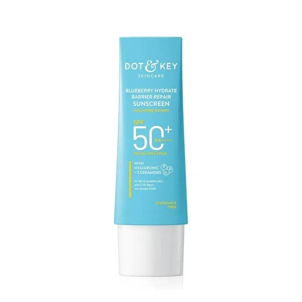 Dot And Key Blueberry Hydrate Barrier Repair Sunscreen SPF 50+ PA++++ 80gm