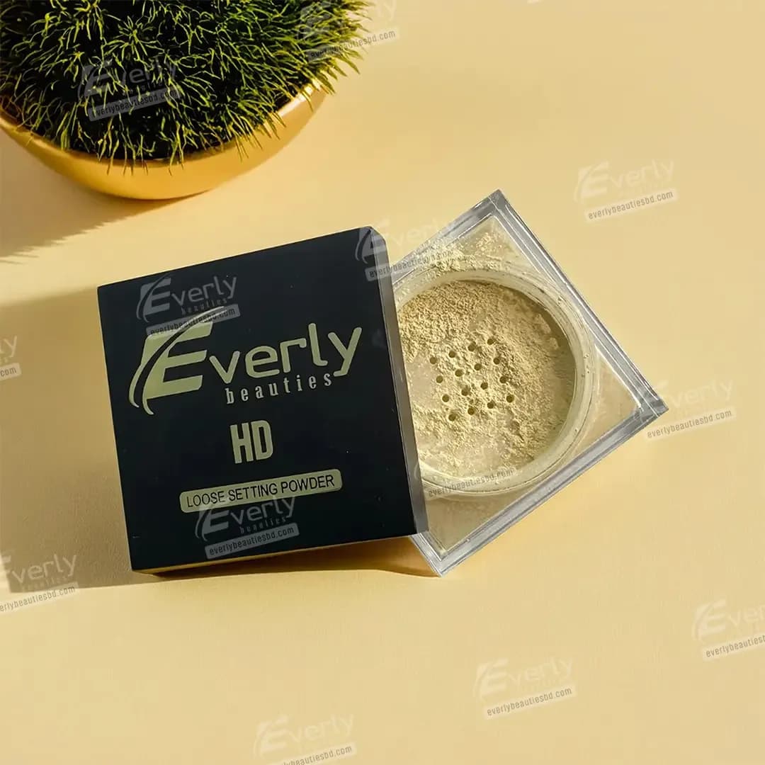 Everly Beauties HD Loose Setting Powder - Natural